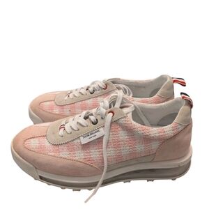 Thom Browne Pink and White men's Sneakers